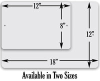 Tiki Tropical Drink Menu - Metal Sign