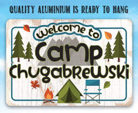 Camp Chugabrewski - Metal Sign