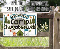 Camp Chugabrewski - Metal Sign