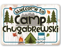 Camp Chugabrewski - Metal Sign