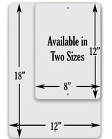 Rules of the Ocean - Metal Sign