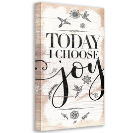 Today I Choose Joy - Canvas