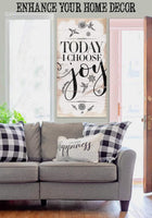 Today I Choose Joy - Canvas