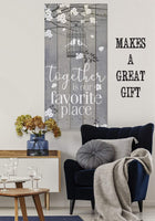 Together Is Our Favorite Place - Canvas