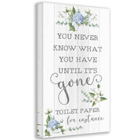 Toilet Paper - Canvas