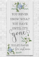 Toilet Paper - Canvas