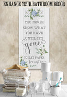 Toilet Paper - Canvas