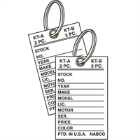 Traditional Key Tags