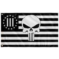 We the Three Punisher Flag