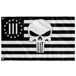 We the Three Punisher Flag