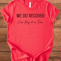 Vintage Blend Recovery T-Shirt | Inspiring Sobriety |  We Do Recover