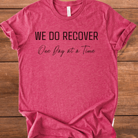 Vintage Blend Recovery T-Shirt | Inspiring Sobriety |  We Do Recover