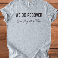 Vintage Blend Recovery T-Shirt | Inspiring Sobriety |  We Do Recover