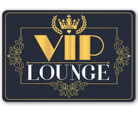 VIP Lounge - Metal Sign