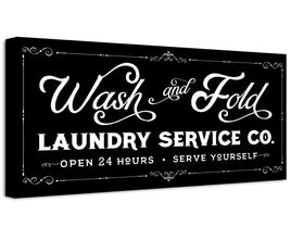 Wash and Fold Laundry - Canvas