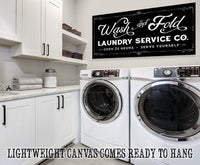 Wash and Fold Laundry - Canvas