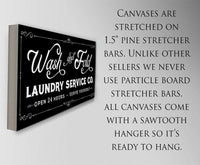 Wash and Fold Laundry - Canvas