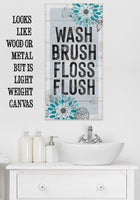 Wash Brush Floss - Canvas