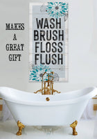 Wash Brush Floss - Canvas