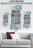 Wash Brush Floss - Canvas