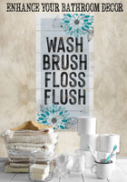 Wash Brush Floss - Canvas
