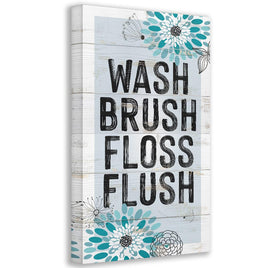 Wash Brush Floss - Canvas
