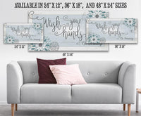 Wash Your Hands - Canvas