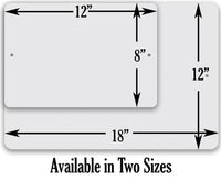 We Don't Hide Crazy - Metal Sign