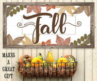 Welcome Fall - Canvas
