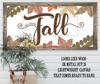 Welcome Fall - Canvas