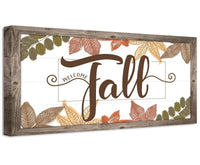 Welcome Fall - Canvas