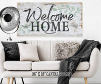 Welcome Home - Canvas