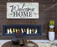 Welcome Home - Canvas