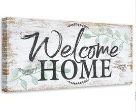 Welcome Home - Canvas