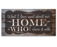 What I Love Most - Canvas