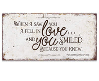 When I Saw You - Canvas