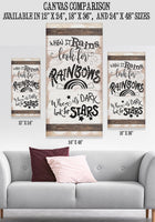 When It Rains - Canvas