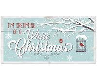 White Christmas - Canvas