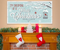 White Christmas - Canvas