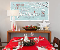 White Christmas - Canvas