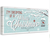 White Christmas - Canvas