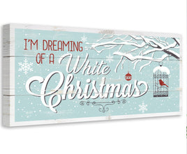 White Christmas - Canvas