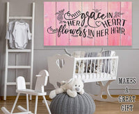 With Grace In Her Heart - Canvas