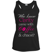 Womens Recovery Tank | Inspiring Sobriety |  Clarity, Coffee & Chaos