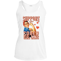 Womens Recovery Tank | Inspiring Sobriety |  Support Your Sober Girl Gang