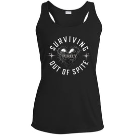 Womens Recovery Tank | Inspiring Sobriety |  Surviving Purely Out of Spite