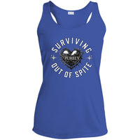 Womens Recovery Tank | Inspiring Sobriety |  Surviving Purely Out of Spite