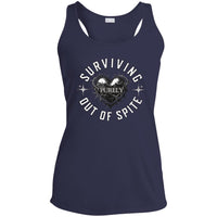 Womens Recovery Tank | Inspiring Sobriety |  Surviving Purely Out of Spite