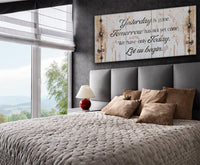 Yesterday Is Gone - Canvas