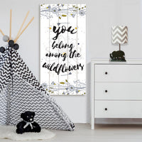 You Belong Among The Wildflowers - Canvas